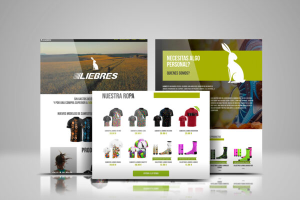 Liebres.es  Diseño web y de Ropa Deportiva